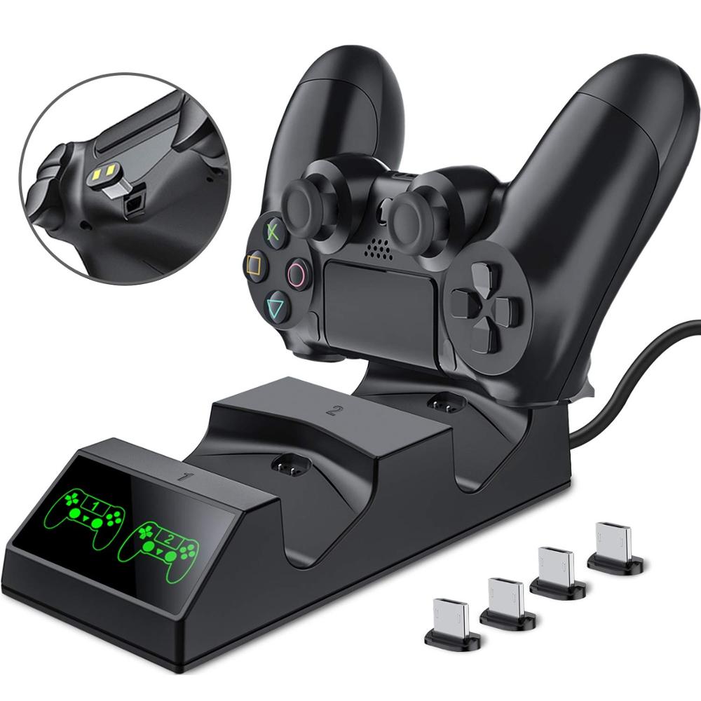 Esports Gaming Station - PS4 Charger แท่นชาร์จพร้อม 4 Micro USB