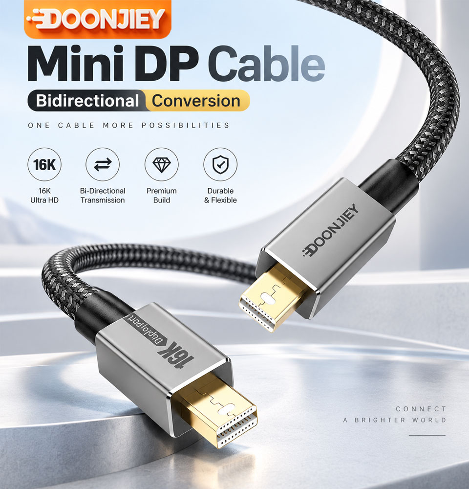 Gaming Speaker 2.1 - สาย Mini DisplayPort ไปยัง Mini DP,