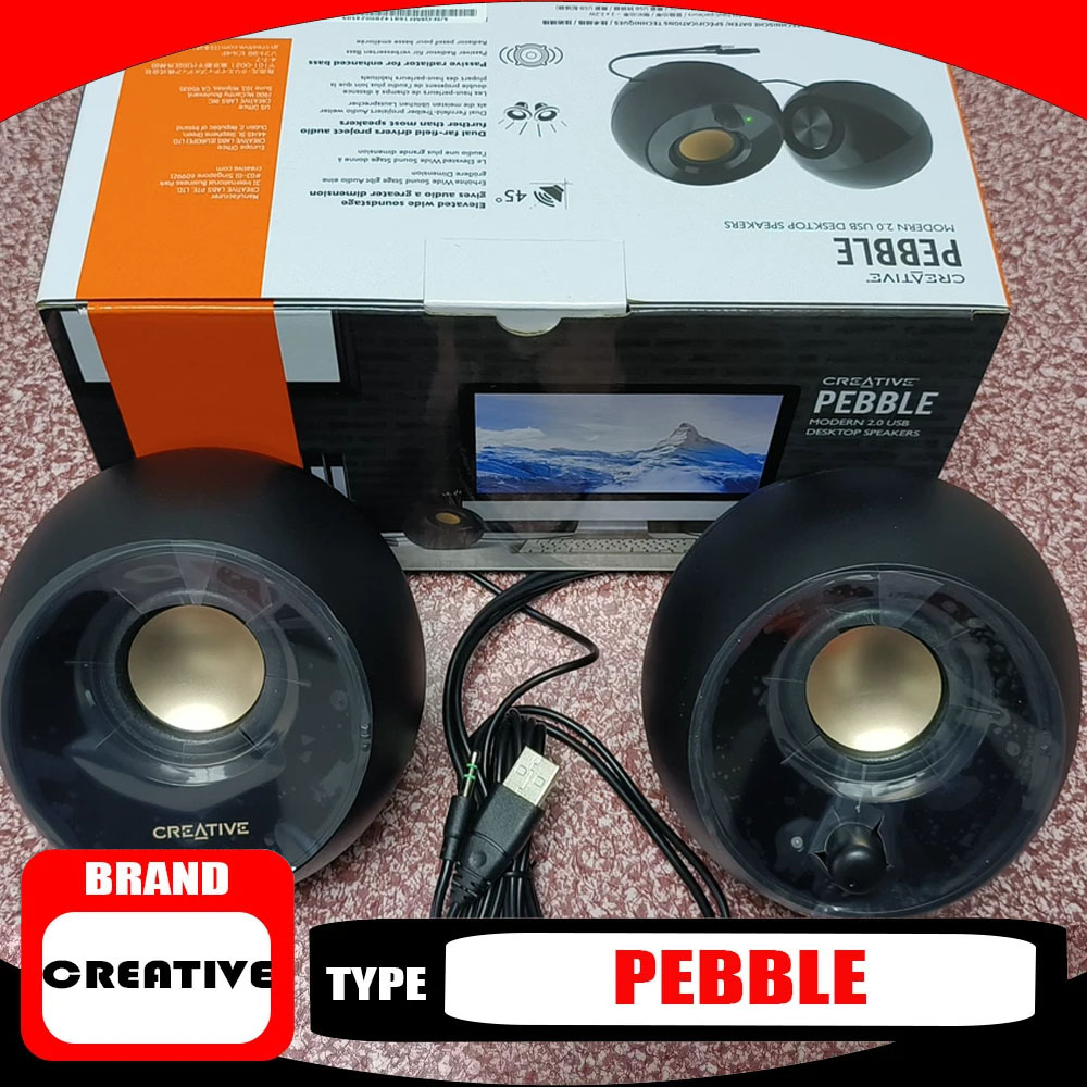 ลำโพง Creative Pebble ซับวูฟเฟ - Gaming Speaker 2.1 บทวิจารณ์และราคา
