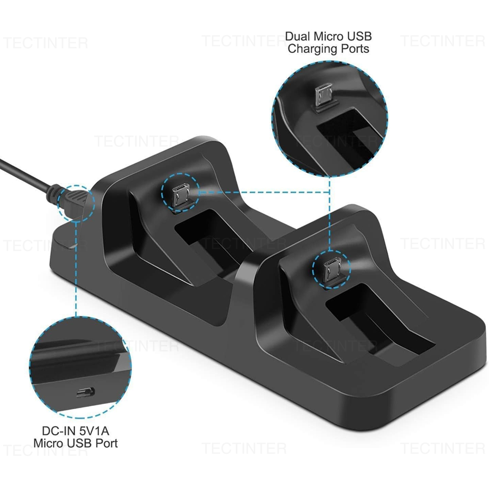 แท่นชาร์จคู่สำหรับคอนโทรลเลอร์ - Esports Gaming Station บทวิจารณ์และราคา