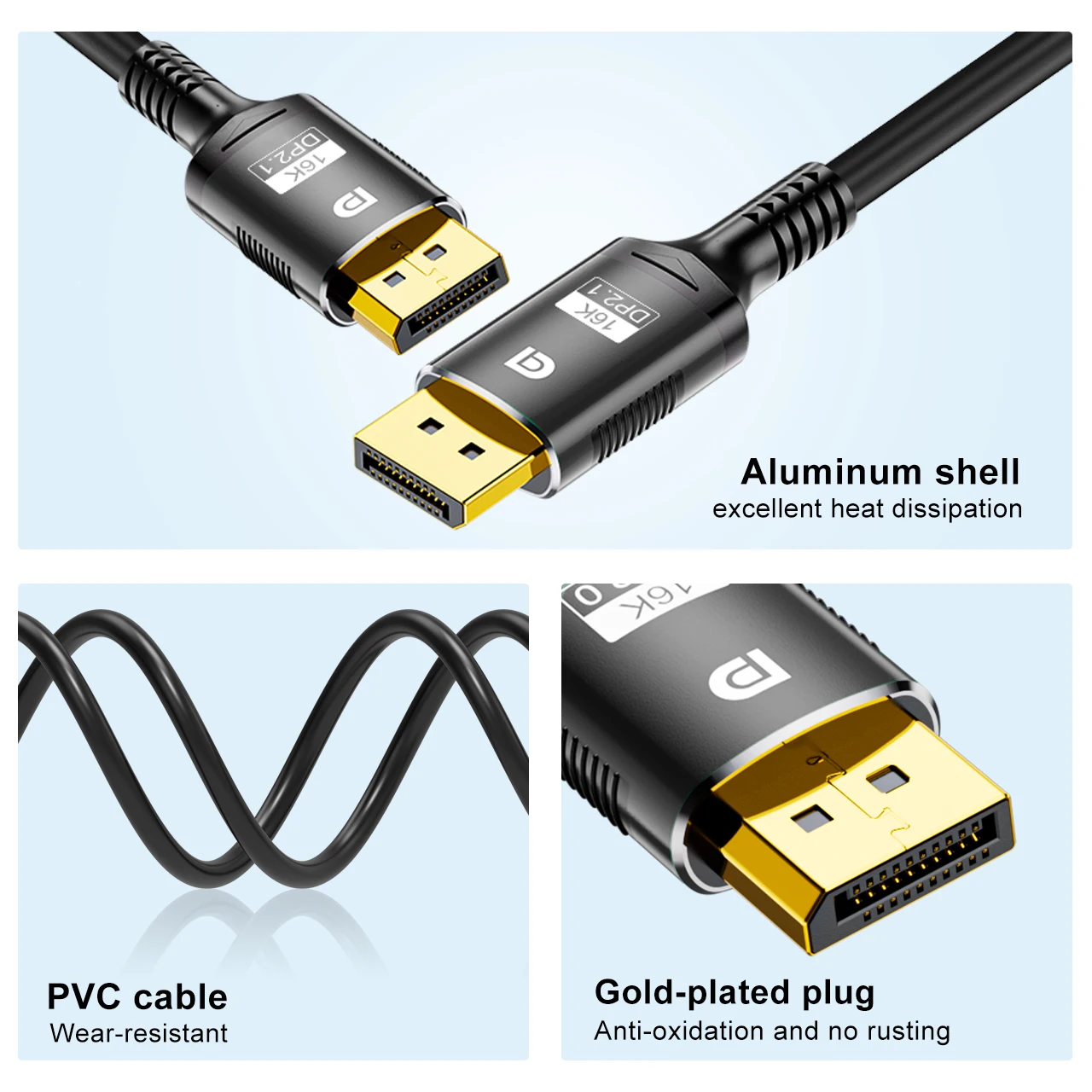 สาย DisplayPort 16K DP 2.1 รอง - Gaming Speaker 2.1 บทวิจารณ์และราคา