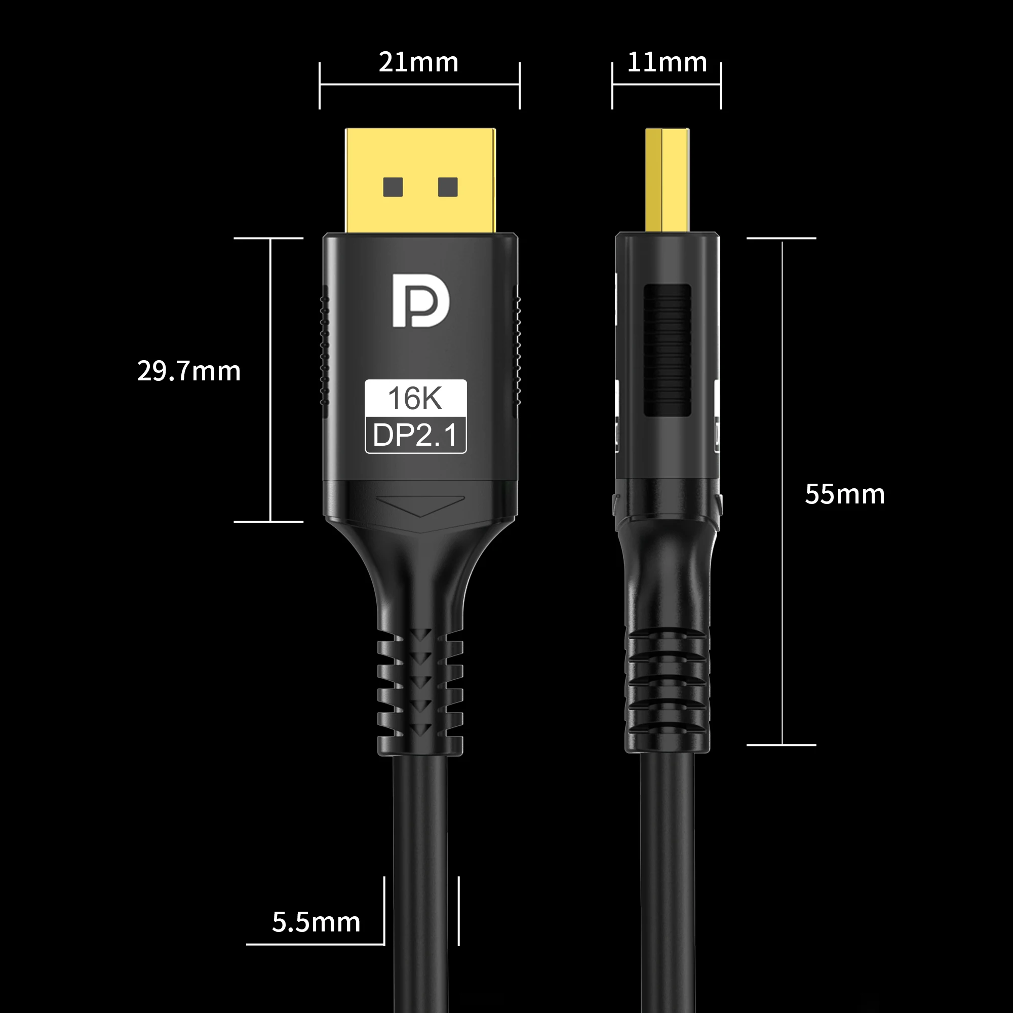 สาย DisplayPort 16K DP 2.1 รอง - Gaming Speaker 2.1 บทวิจารณ์และราคา
