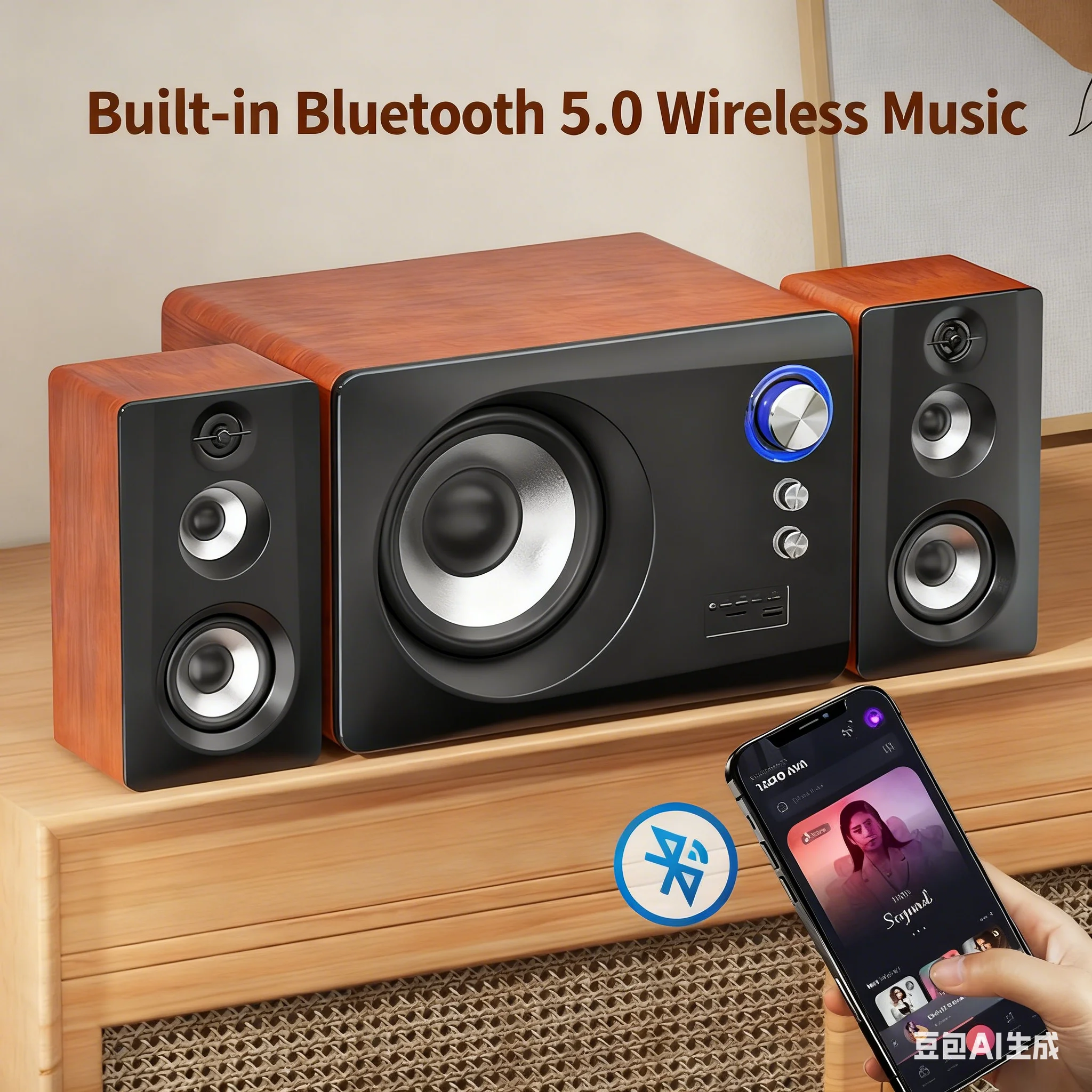 ลำโพงซับวูฟเฟอร์กำลังขับสูง 6. - Gaming Speaker 2.1 บทวิจารณ์และราคา