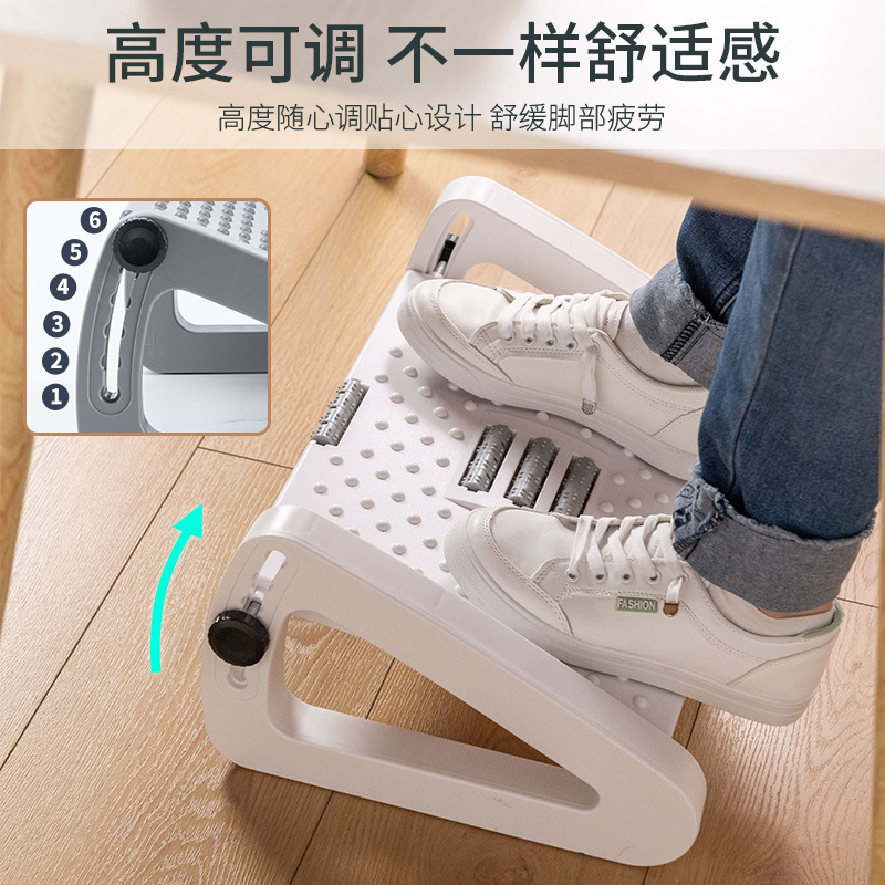 ที่พักเท้าใต้โต๊ะทำงานแบบปรับไ - Footrest Under Desk บทวิจารณ์และราคา