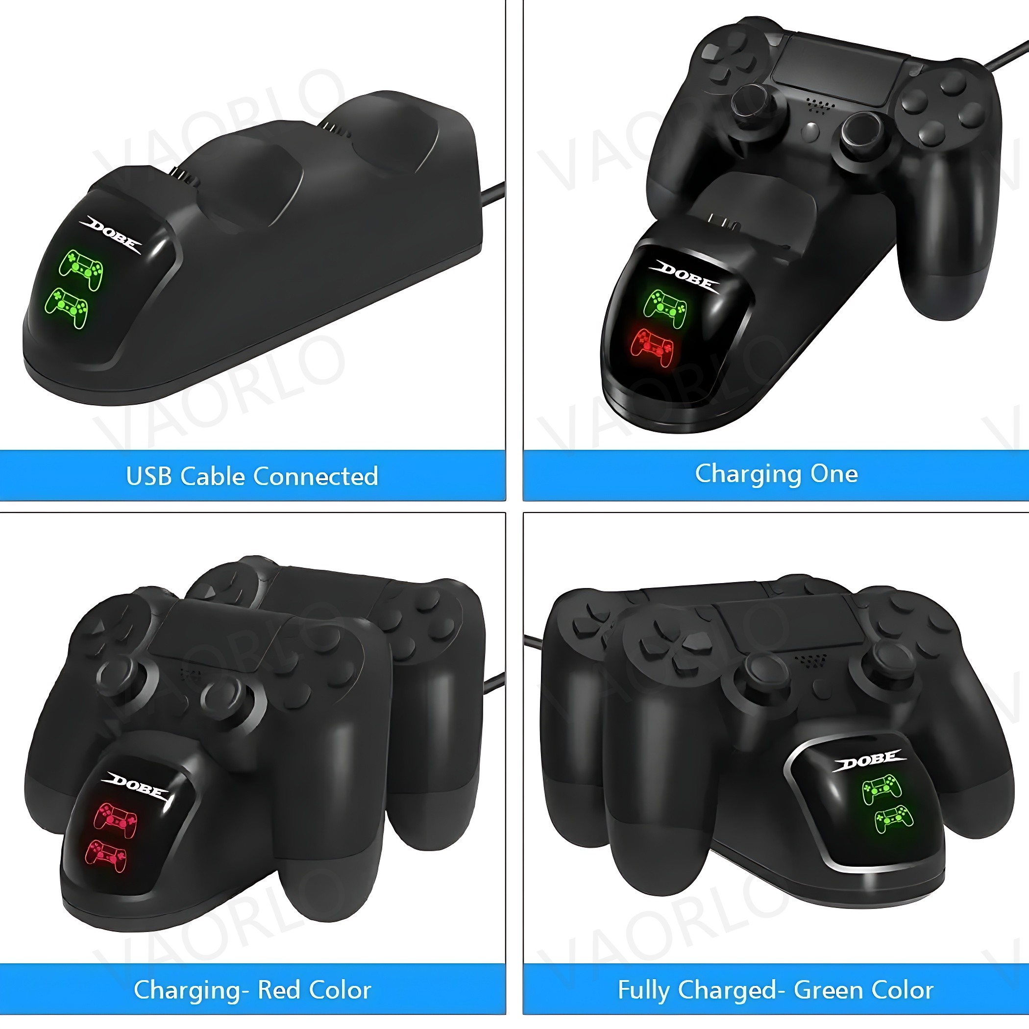 ใหม่ PS4 สถานีชาร์จไร้สาย Fast - Esports Gaming Station บทวิจารณ์และราคา