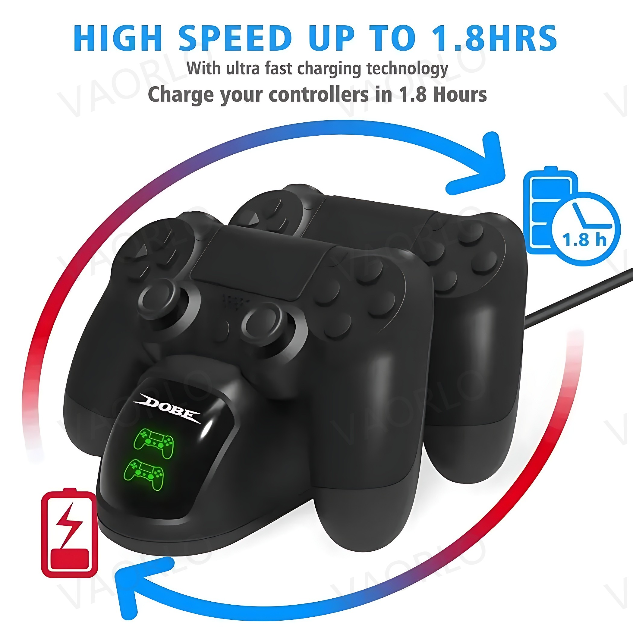 ใหม่ PS4 สถานีชาร์จไร้สาย Fast - Esports Gaming Station บทวิจารณ์และราคา