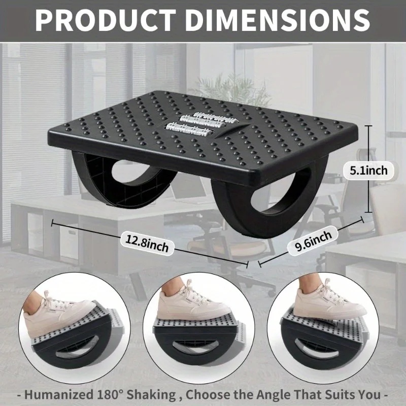 ที่พักเท้าแบบโยกใต้โต๊ะทำงานตา - Footrest Under Desk บทวิจารณ์และราคา