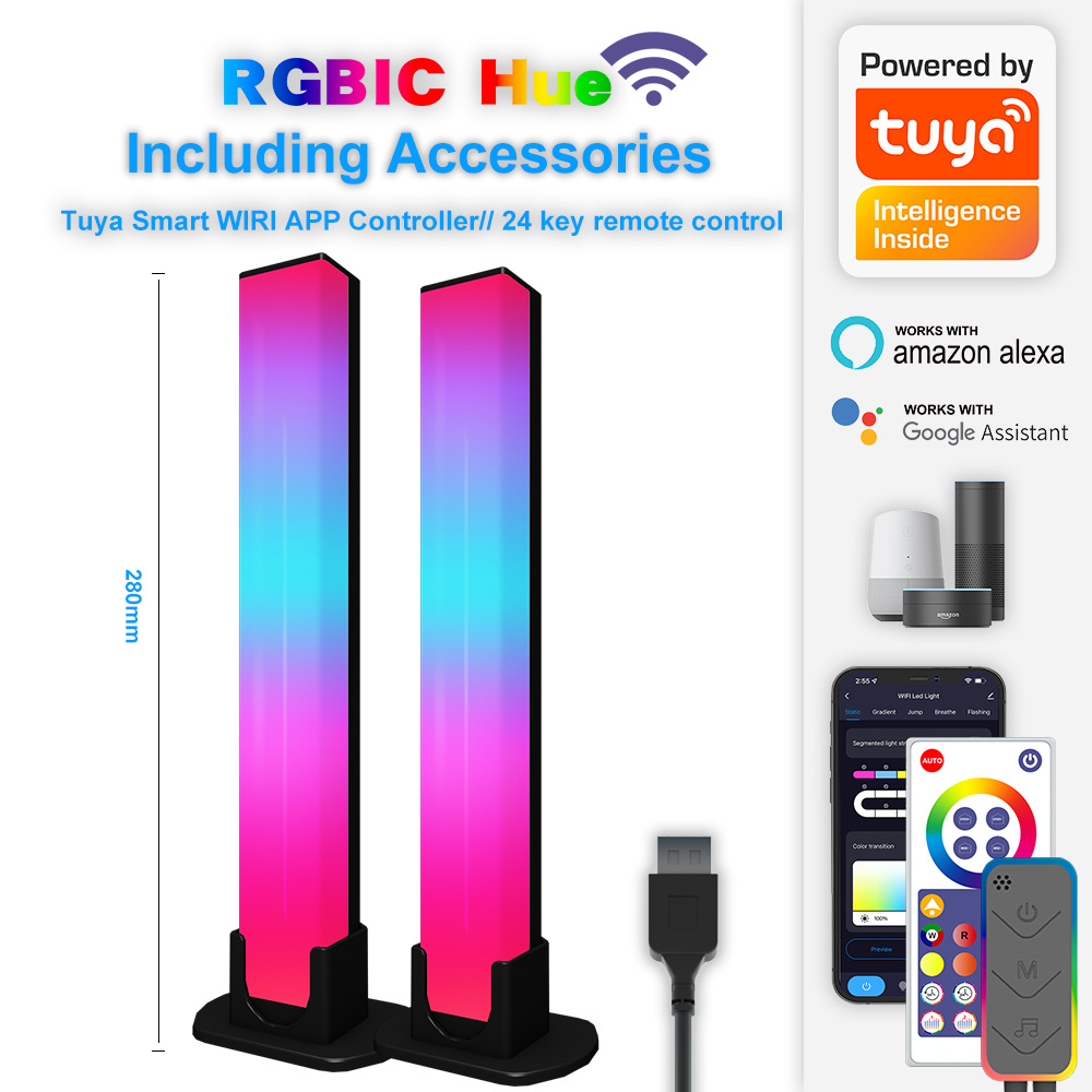 ไฟ TUYA RGB รhythmic light แถบ - Gaming Speaker 2.1 บทวิจารณ์และราคา