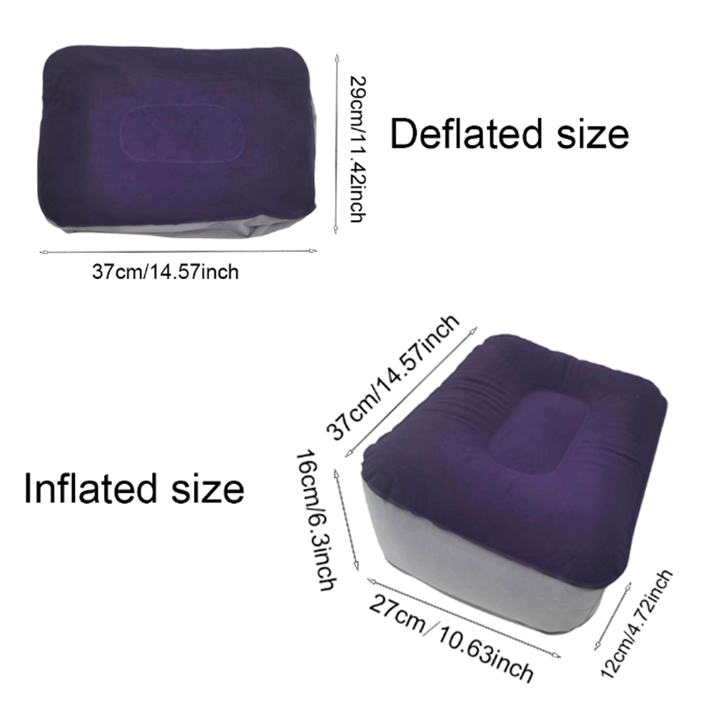 หมอนรองเท้าพองลม PVC หมอนรองเท - Footrest Under Desk บทวิจารณ์และราคา