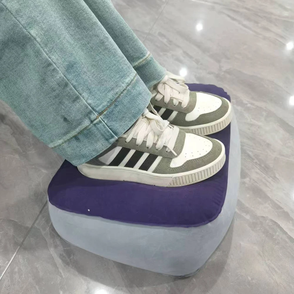 หมอนรองเท้าพองลม PVC หมอนรองเท - Footrest Under Desk บทวิจารณ์และราคา