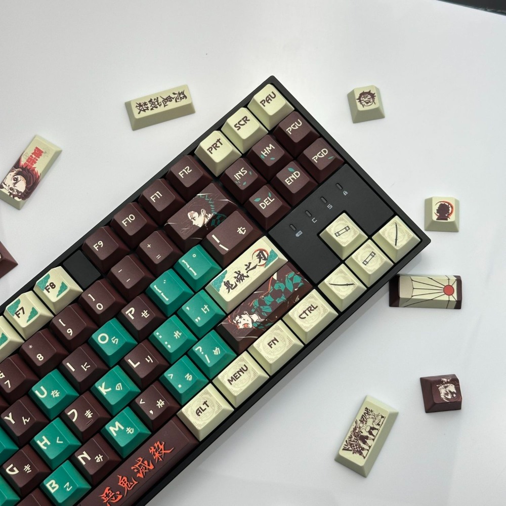 คีย์แคป Demon Slayer ลายทันจิโ - Keyboard Tenkeyless บทวิจารณ์และราคา