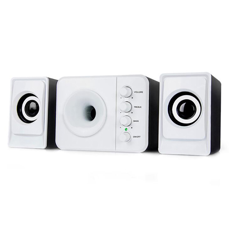 ลำโพงตั้งโต๊ะที่ใช้ USB 2.1ตัว - Gaming Speaker 2.1 บทวิจารณ์และราคา