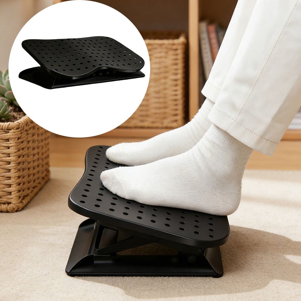 ที่วางเท้าใต้โต๊ะทำงานแบบตามหล - Footrest Under Desk บทวิจารณ์และราคา