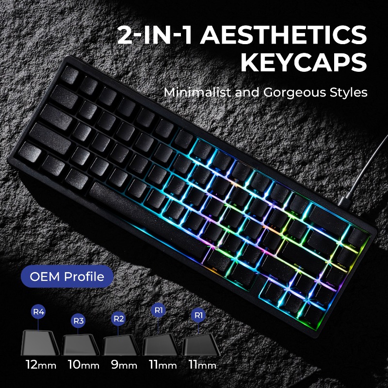 คีย์บอร์ดเกมมิ่ง XVX M67 แบบกล - Esports Gaming Keyboard บทวิจารณ์และราคา